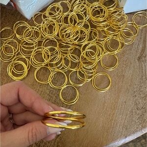 89 Gold Napkin Rings